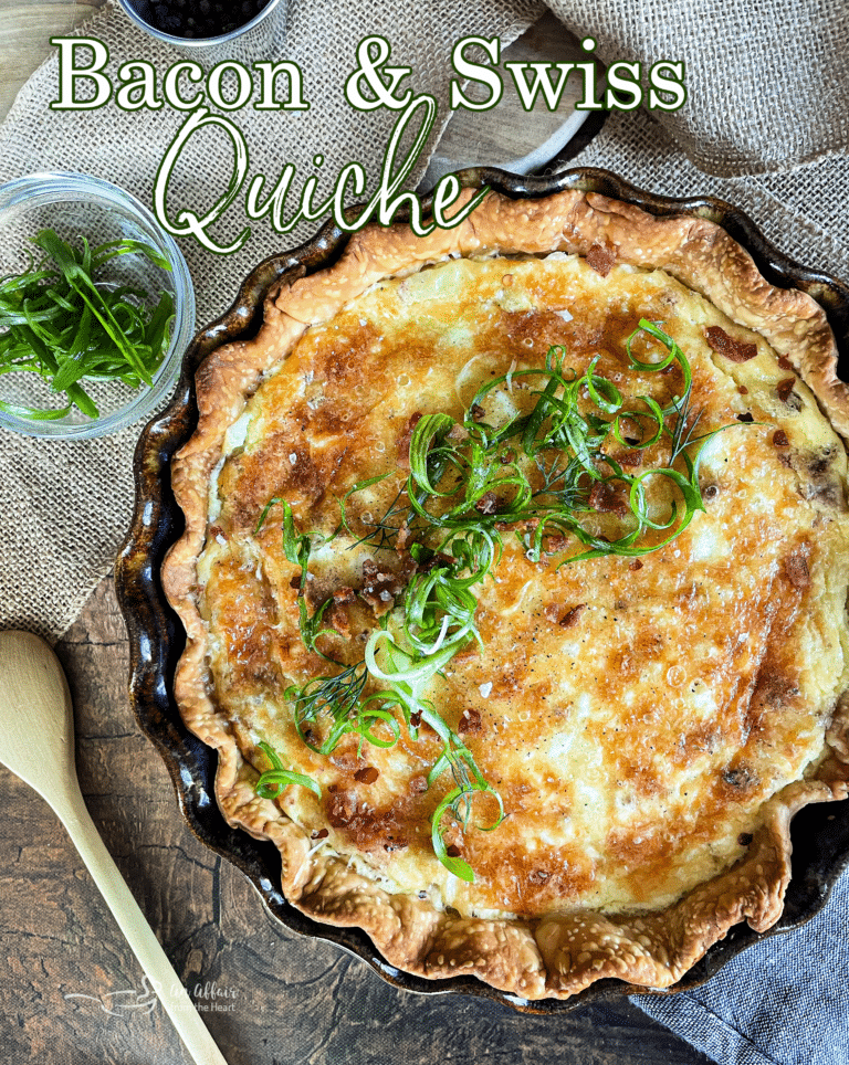 The Best Bacon And Swiss Quiche Recipe A Longtime Favorite