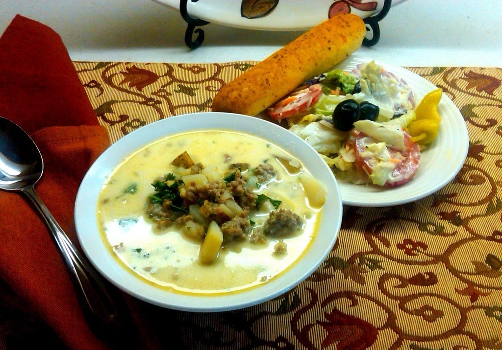 Olive Garden Night At Home Salad Dressing Zuppa Toscana Recipes