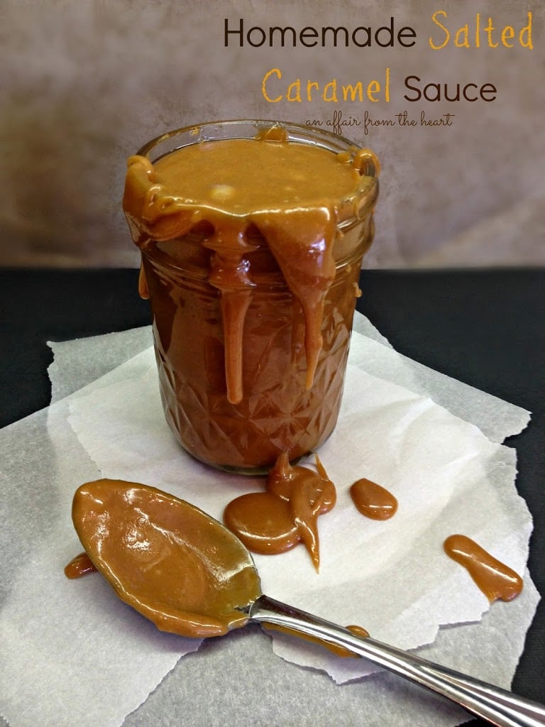 Homemade Salted Caramel Sauce - An