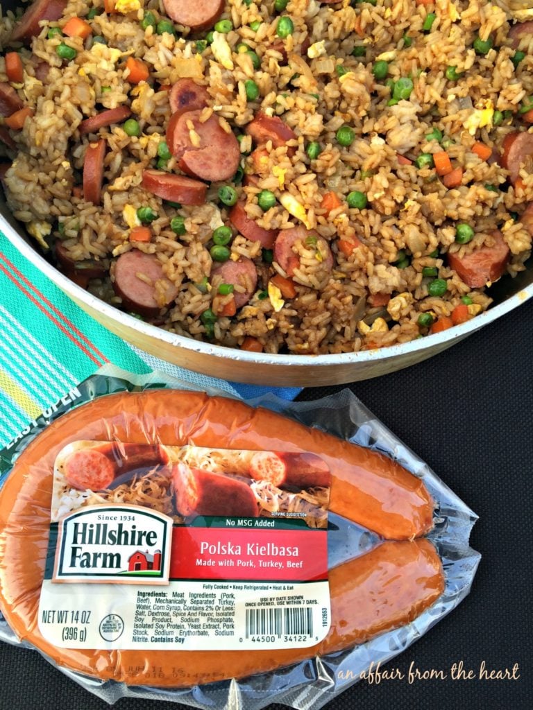 Kielbasa Fried Rice | An Affair from the Heart