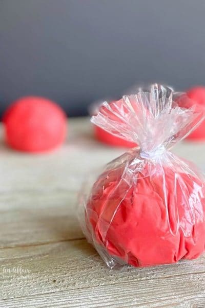 Homemade Play-Doh made with Koolaid