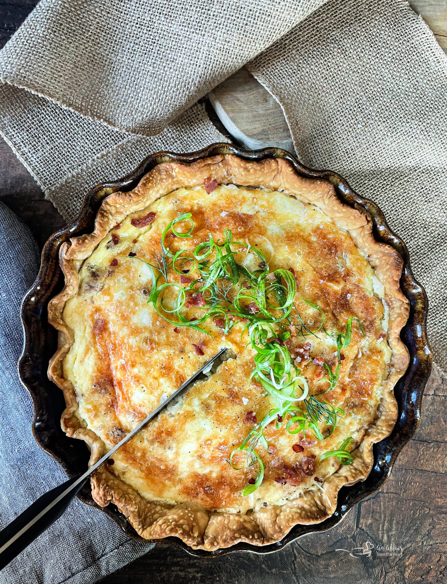 The BEST Bacon and Swiss Quiche Recipe - A longtime favorite!