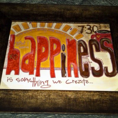 Happiness = Something We Create
