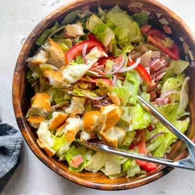 Little King Salad (Hoagie Salad) + Video