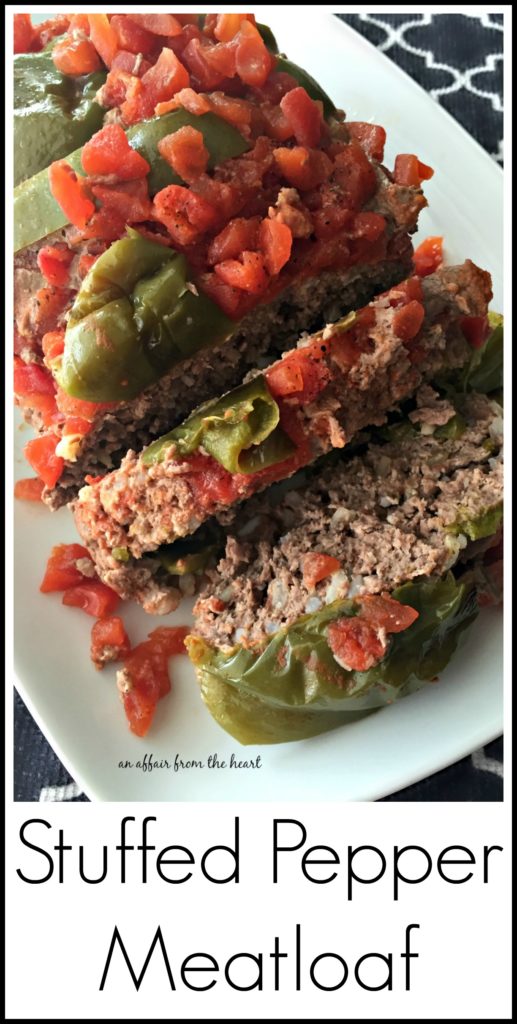 Stuffed Pepper Meatloaf - An Affair from the Heart