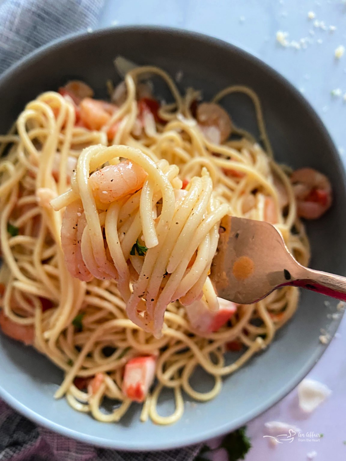 Shrimp and Crab Pasta