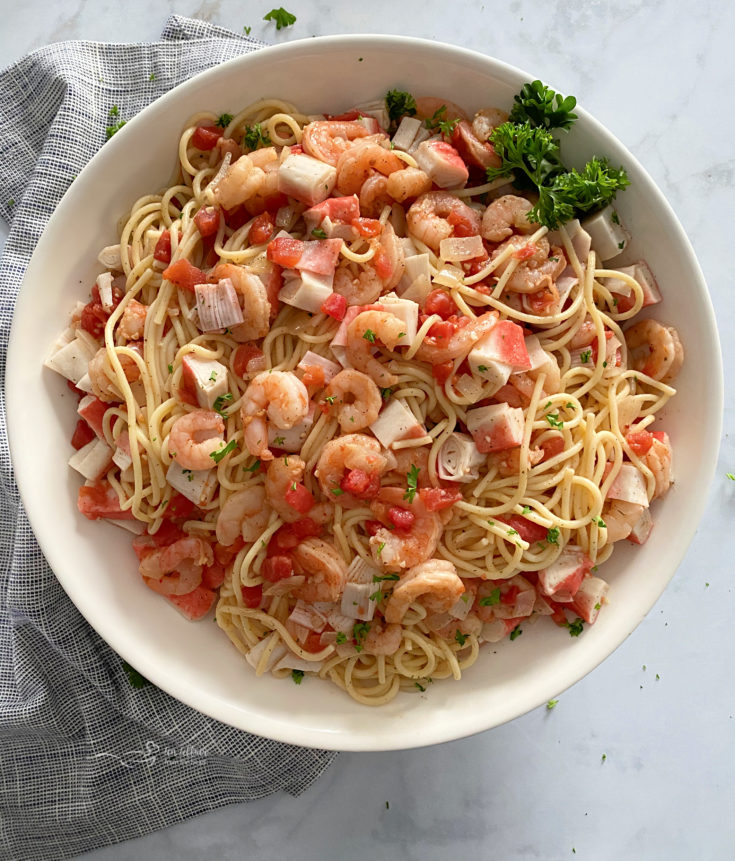 Shrimp and Crab Pasta 