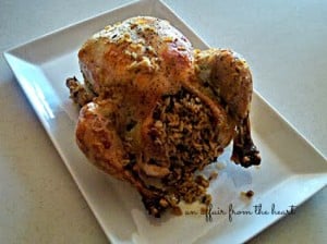 Easy Baked Chicken and Wild Rice