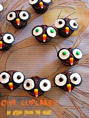 Here’s Peeking at you…OWL Cupcakes