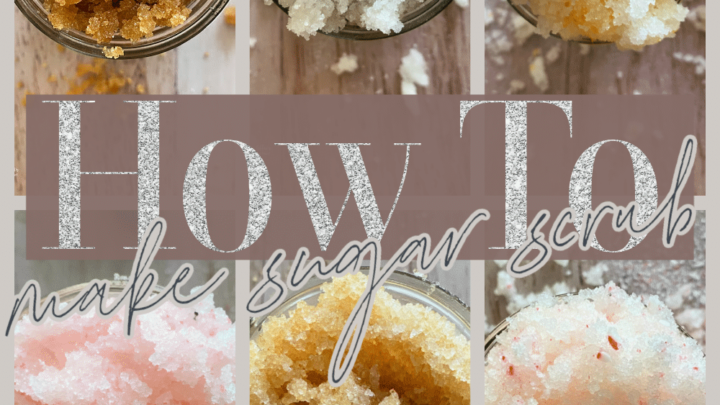 Super Easy Homemade Sugar Scrub