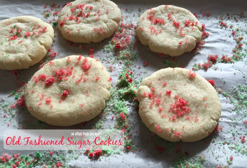old fashioned sugar cookies