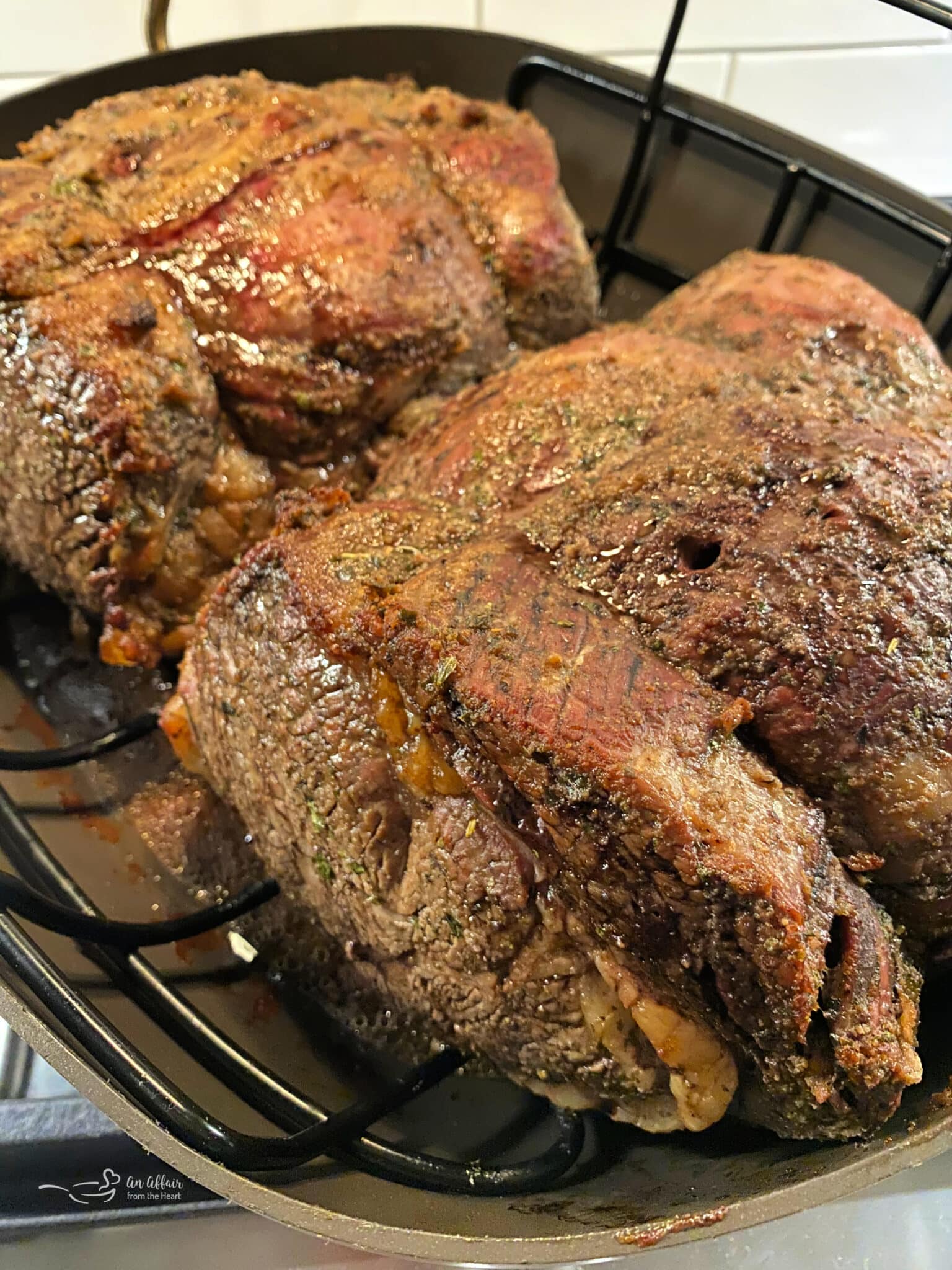 Italian Style Prime Rib Roast (Family Recipe!)