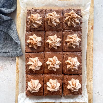 Frosted Mexican Brownies