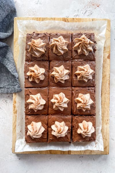 Frosted Mexican Brownies