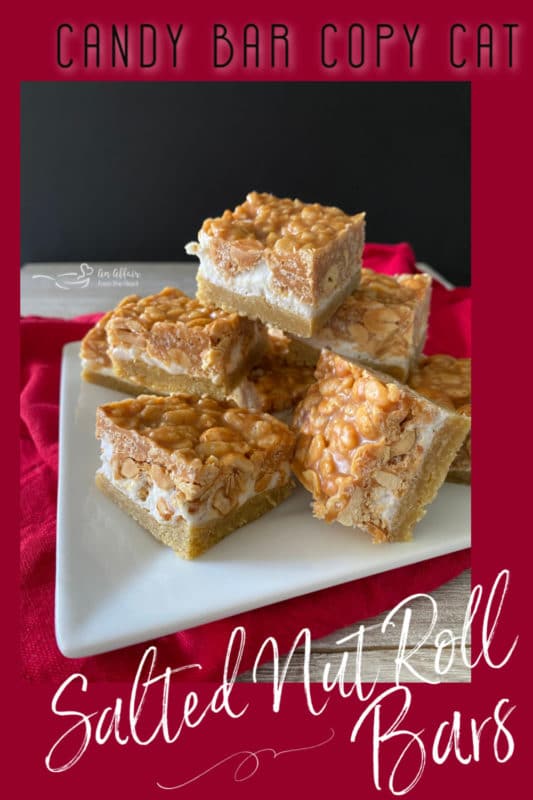 Salted Nut Roll Bars Pinterest Pin