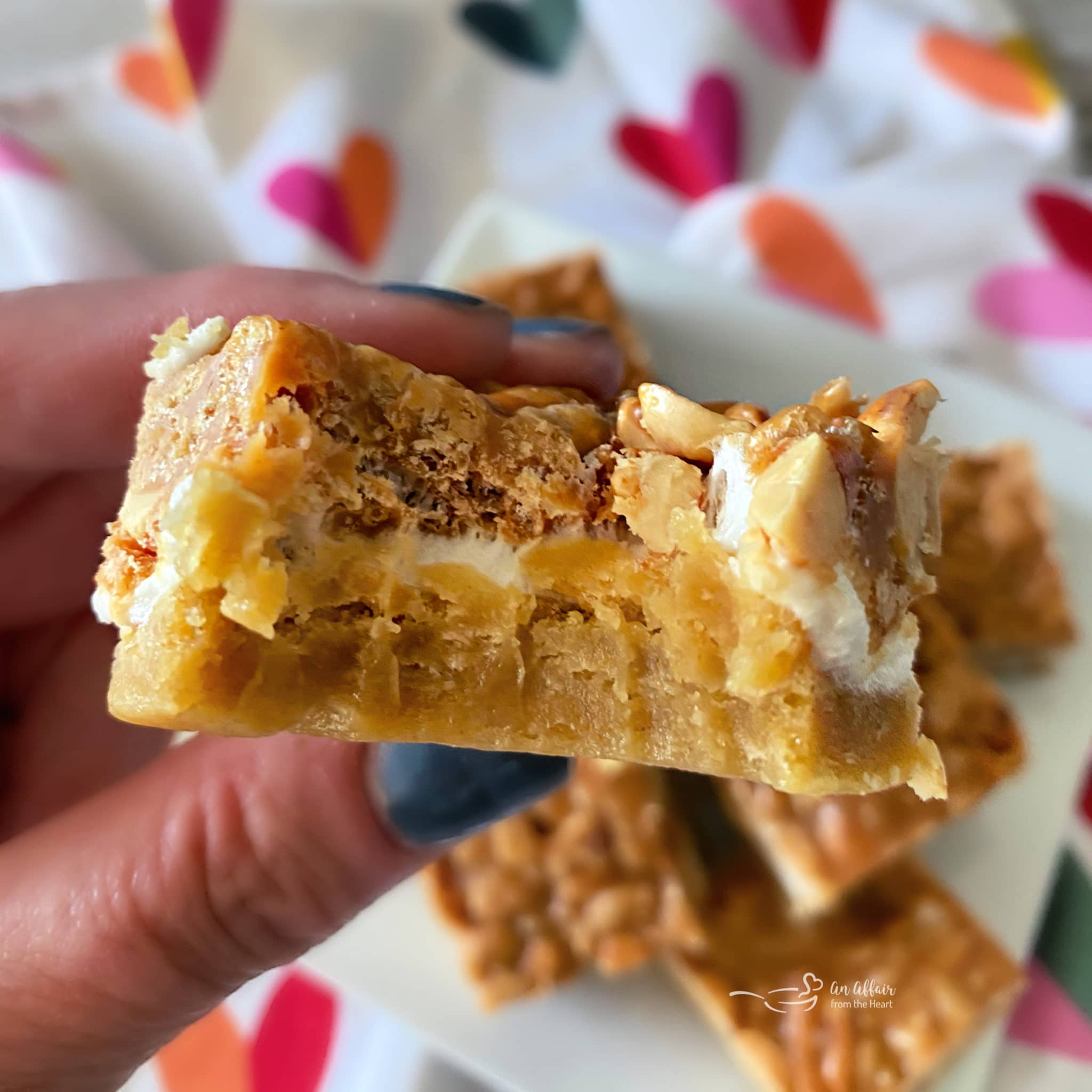 Salted Nut Roll Bars A Candy Bar Copycat Recipe