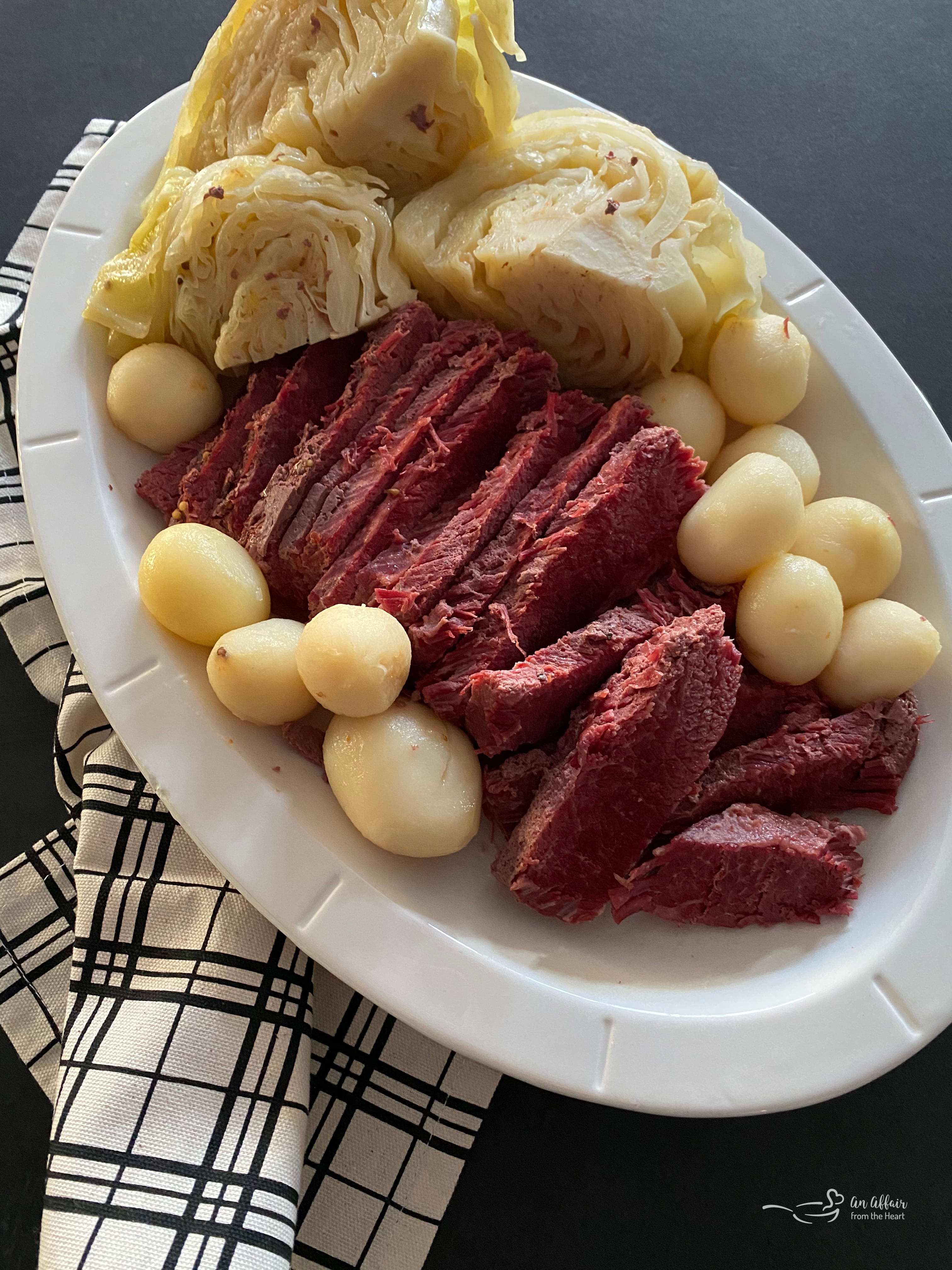 Corned Beef and Cabbage Dinner in the Crock Pot