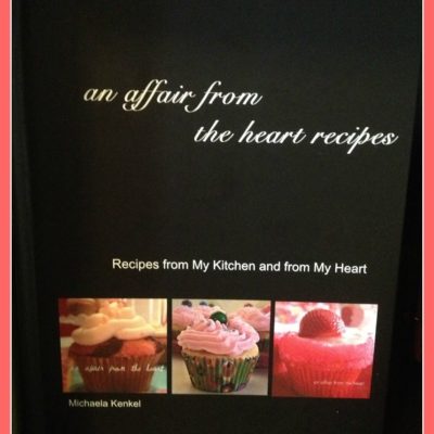My Niece’s Shower ~ and her An Affair from the Heart Cookbook!