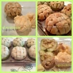 Collage of lattice topped baked apples