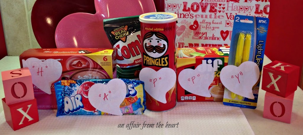 College Care Package - Valentine Style - An Affair from the Heart