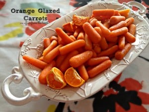 orange glazed carrots