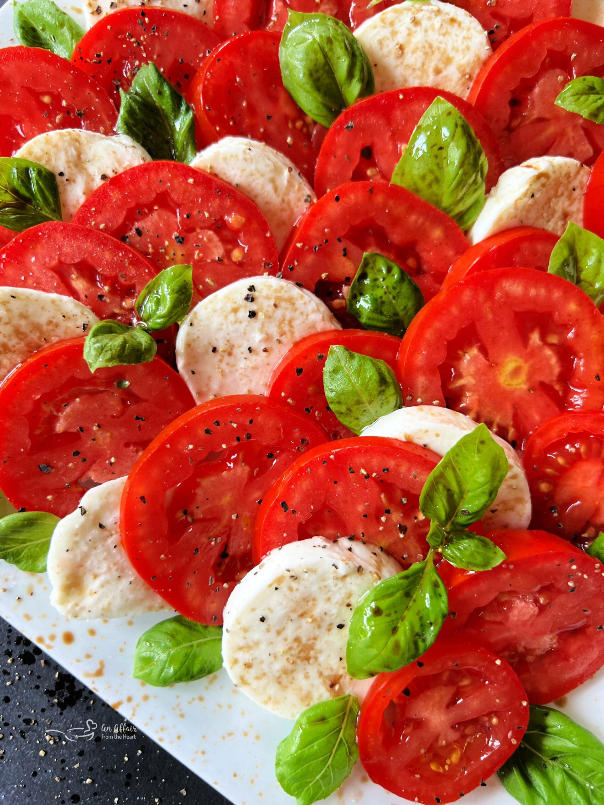 Caprese - Tomatoes with Mozzarella and Basil-image