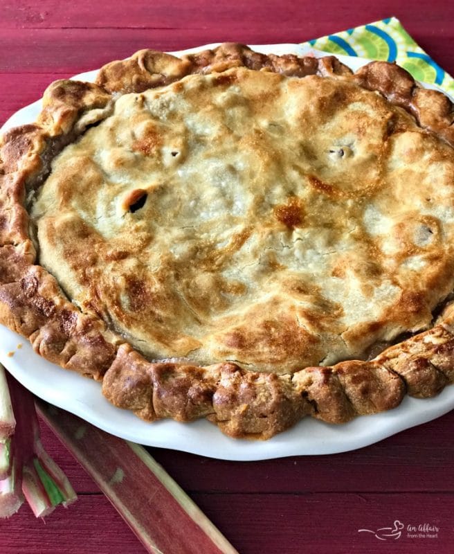 Grandma's Rhubarb Pie