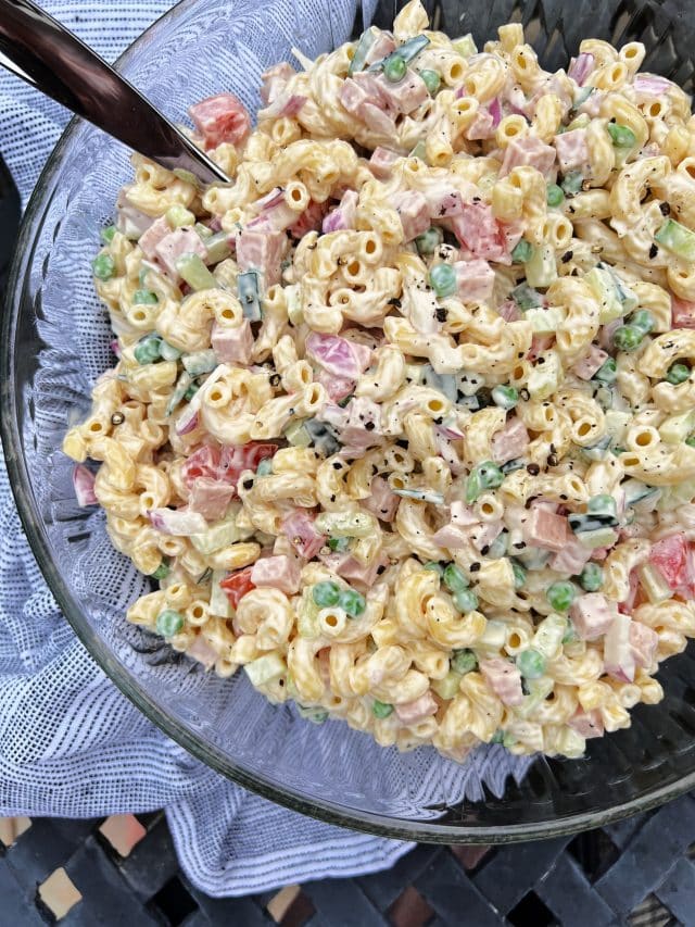 PASTA SALAD WITH SPAM STORY