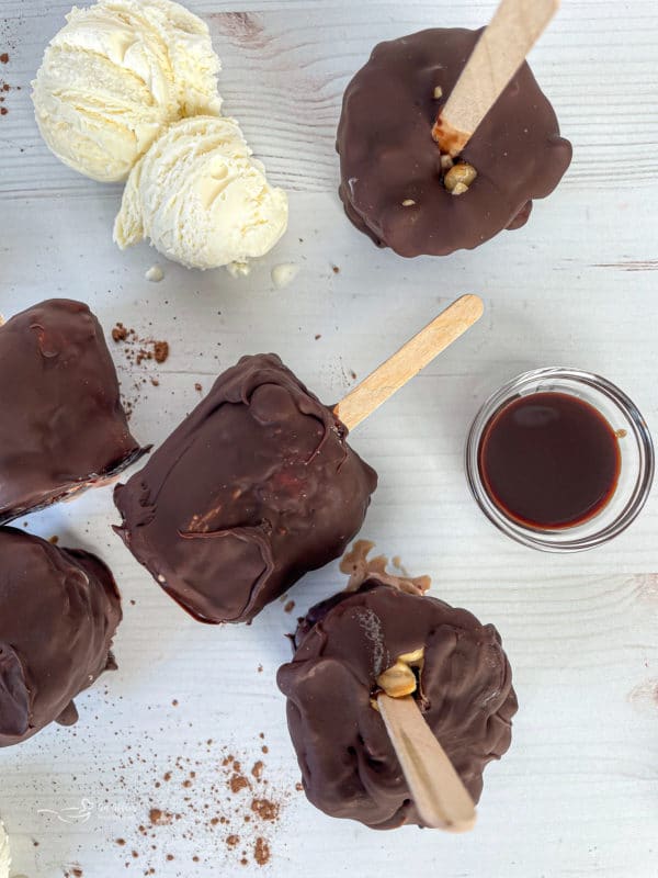 Chocolate dipped Buster Bars