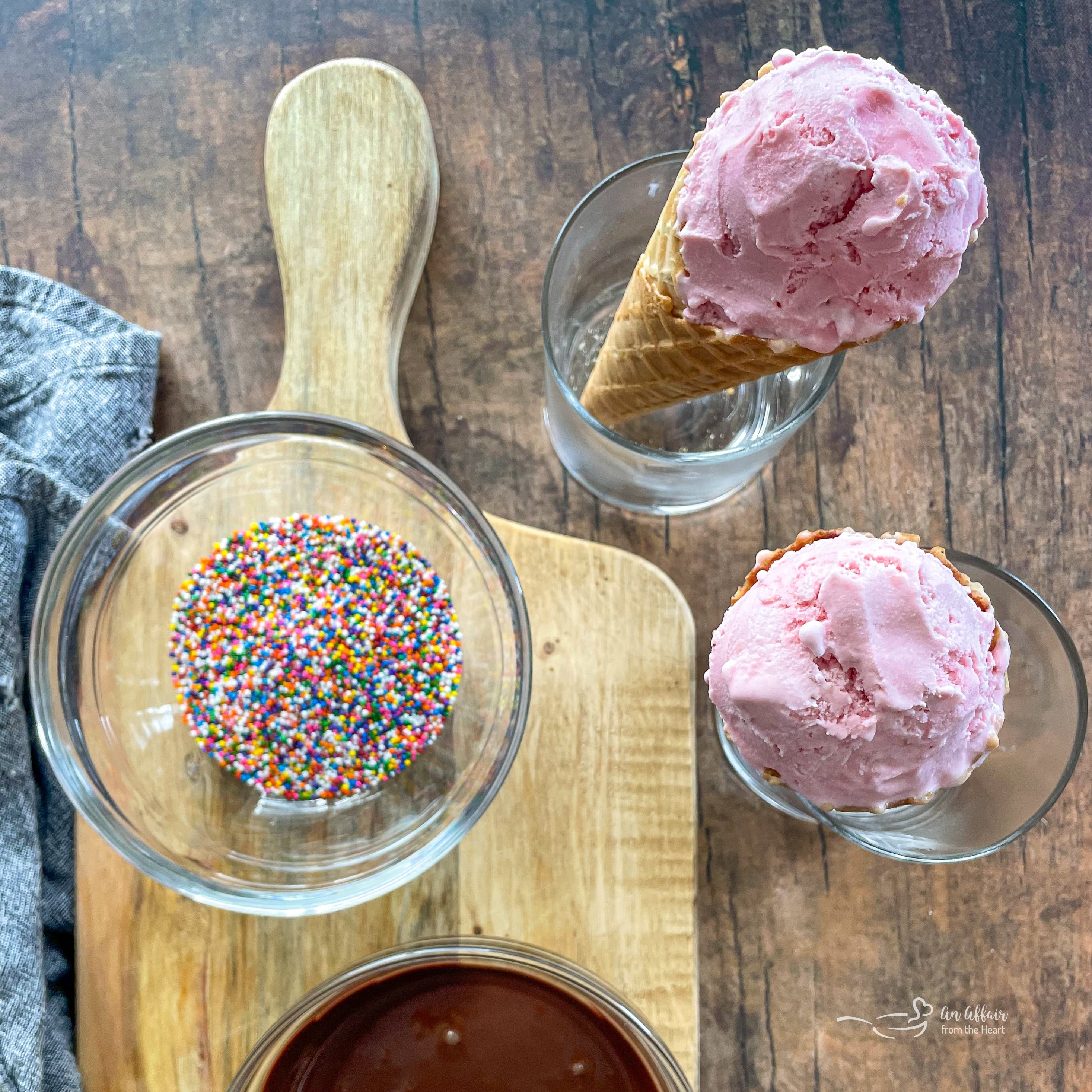 Make Homemade Drumsticks Nutty Chocolate Dipped Ice Cream Cones