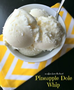 Pineapple Dole Whip