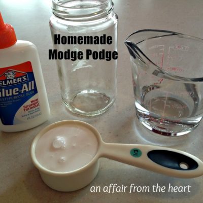 How to Make: Homemade Modge Podge