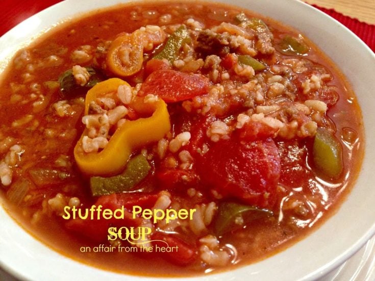 Stuffed Pepper Soup