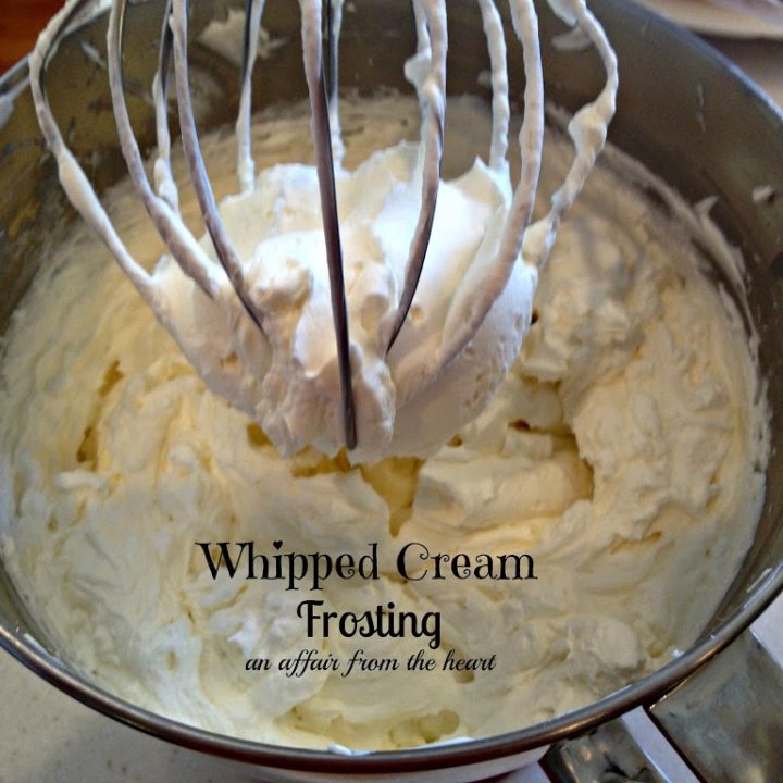 Whipped Cream Frosting-image