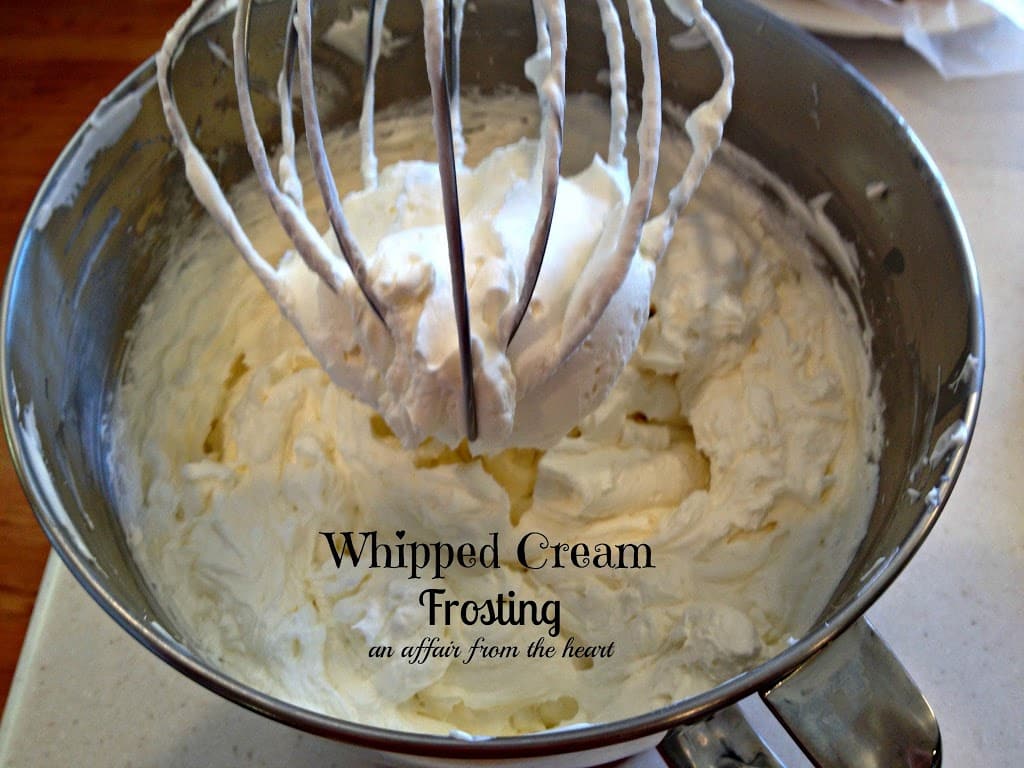 Whipped Cream Frosting