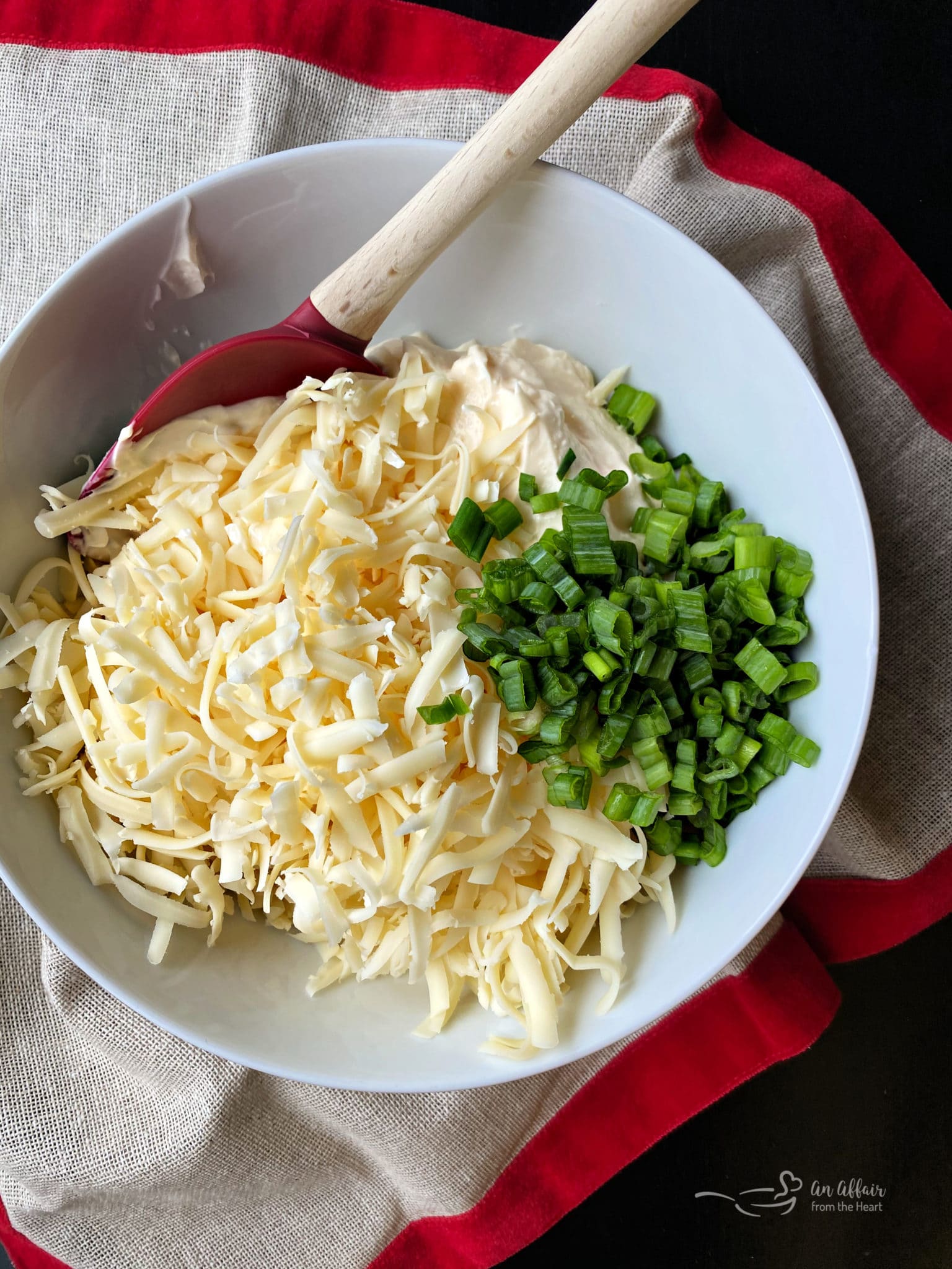 Three Ingredient Swiss Cheese Dip for Veggies, Crackers or Chips