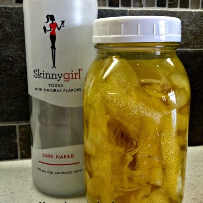 Homemade Limoncello