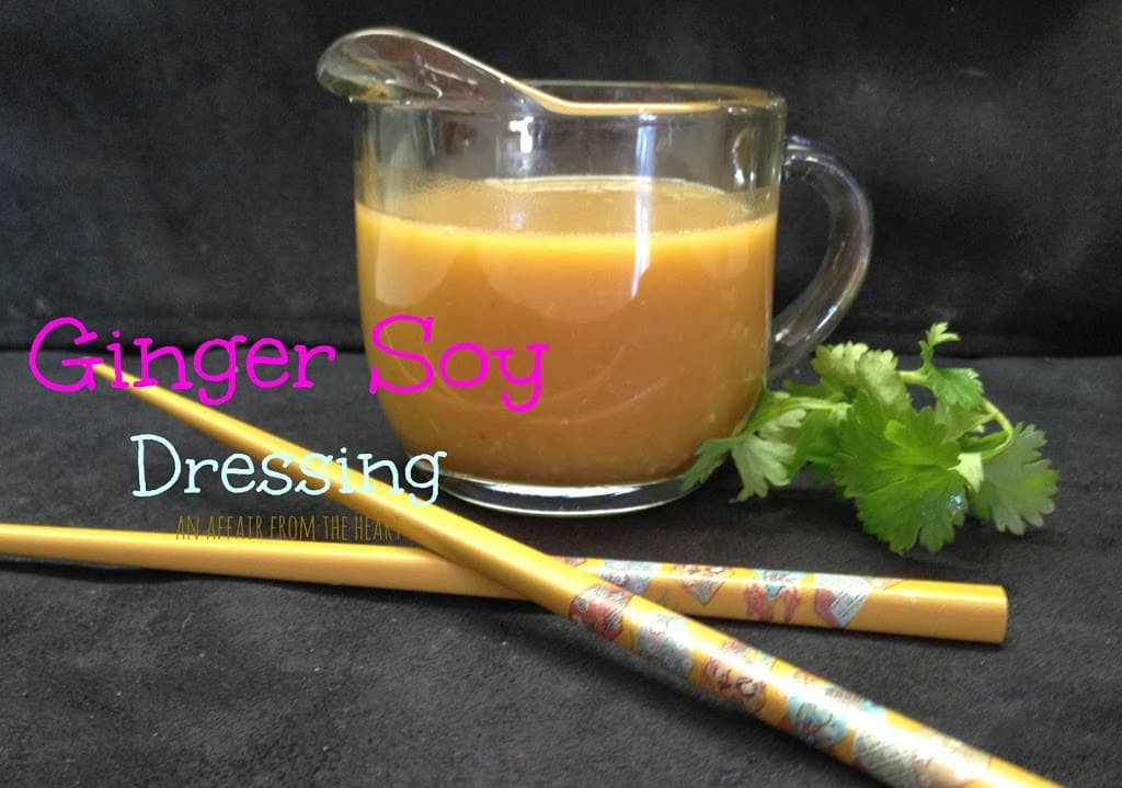 Ginger Soy Dressing