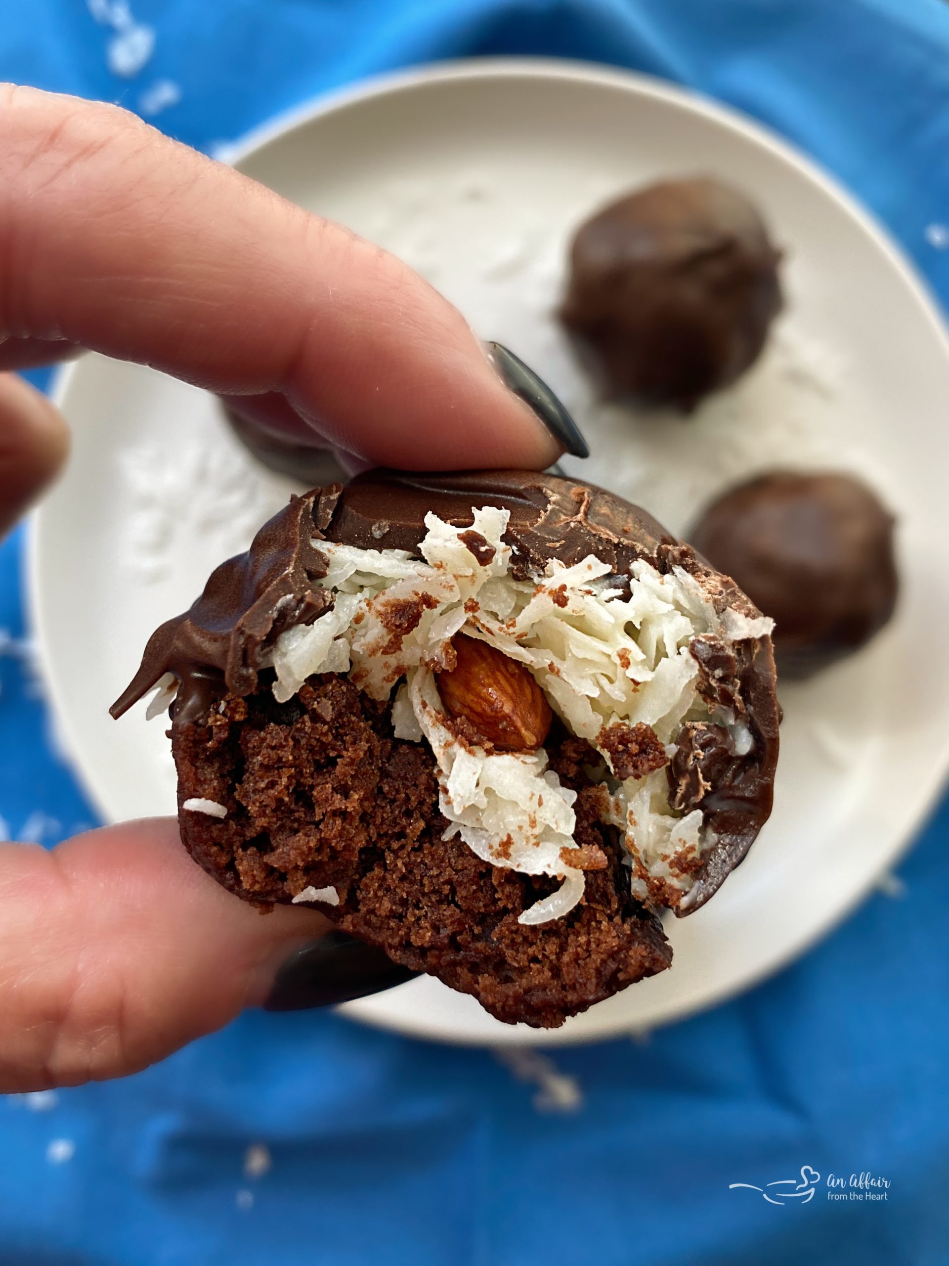 Chocolate Bourbon Balls - An Affair from the Heart