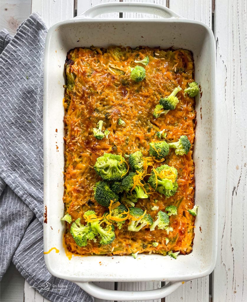 Mom's Broccoli, Rice and Cheese Casserole