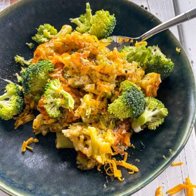 Mom’s Broccoli, Rice, and Cheese Casserole