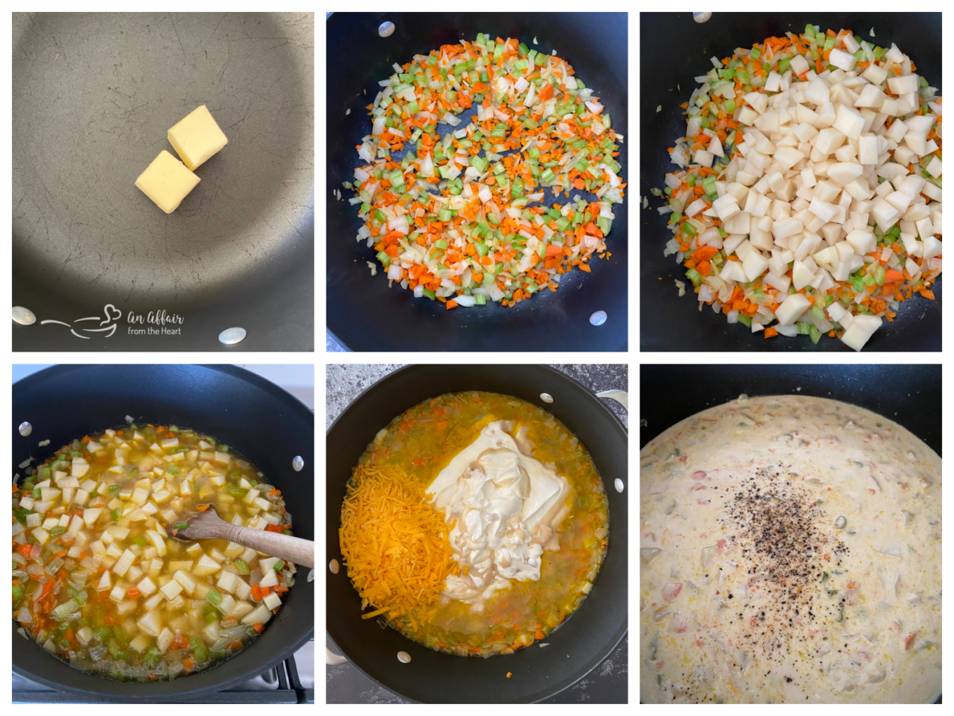 Cheesy Potato Soup | Options for the Slow Cooker & Stovetop