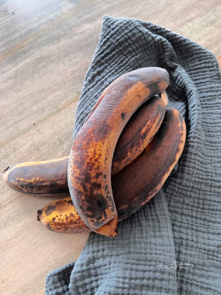 Ripened bananas