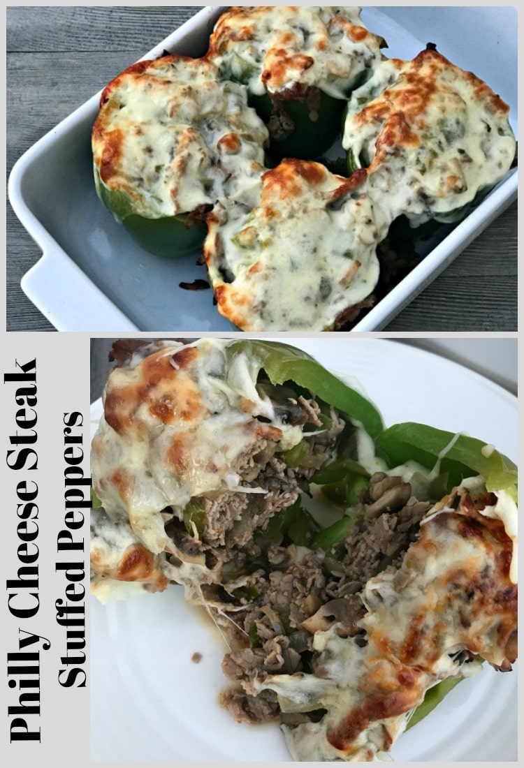 Philly Cheese Steak Stuffed Peppers