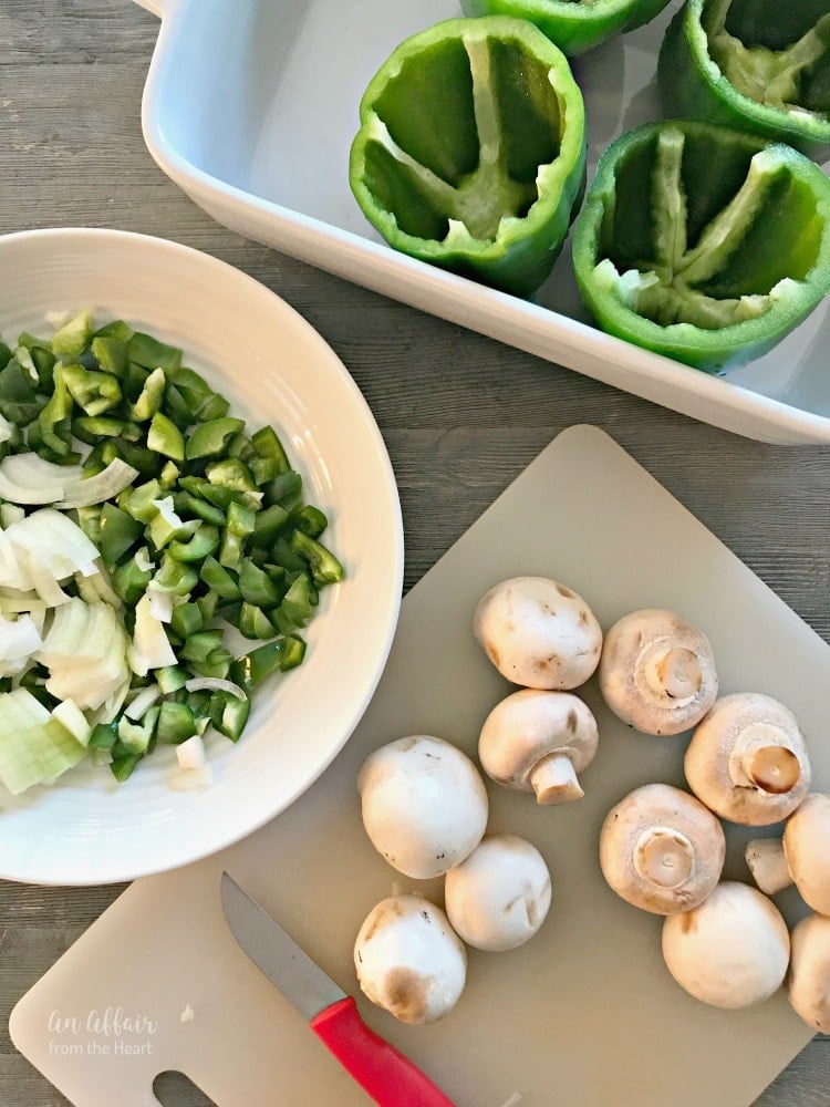 Philly Cheese Steak Stuffed Peppers