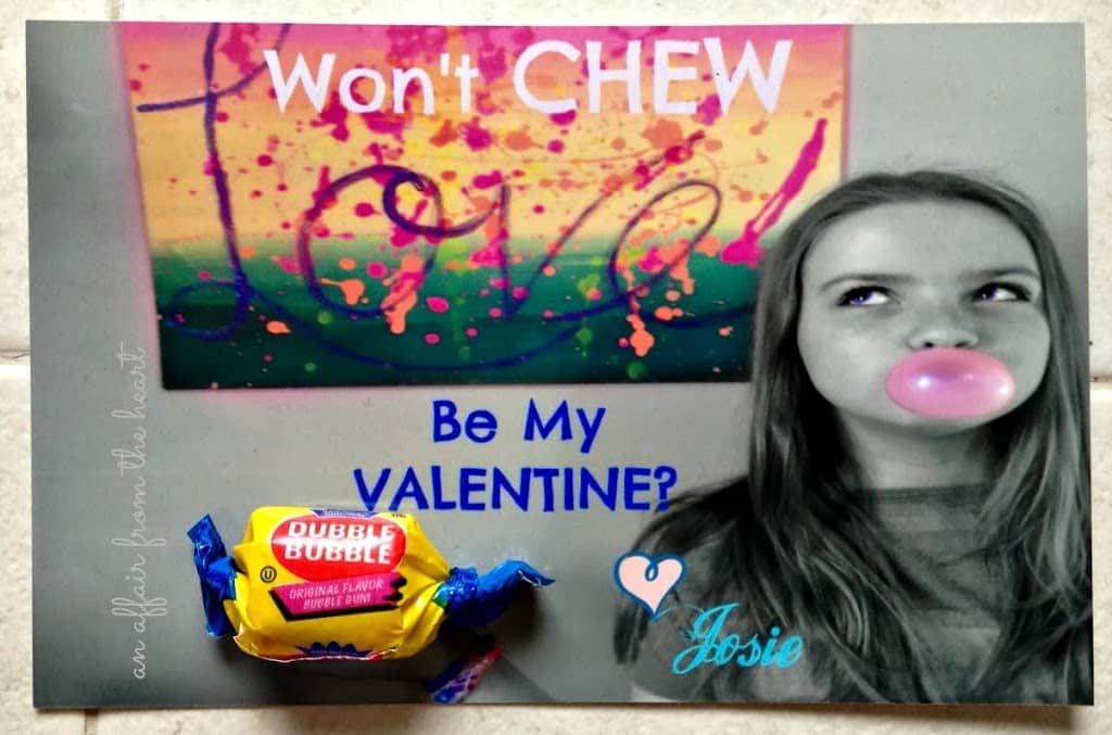 Won’t CHEW be my Valentine?