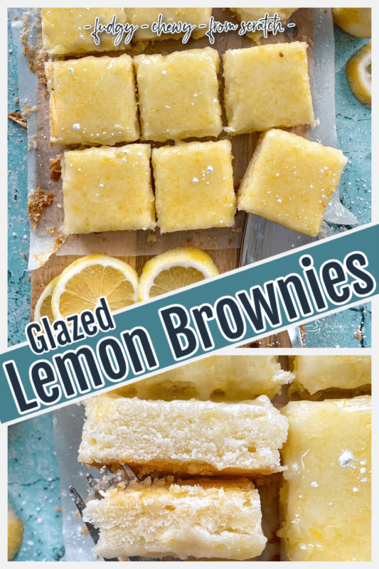 graphic for lemon brownies