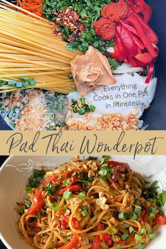 Lightened Up One Pot Pad Thai - Pound Dropper