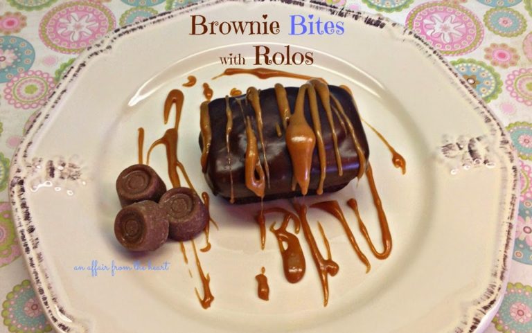 Brownie Bites with Rolos
