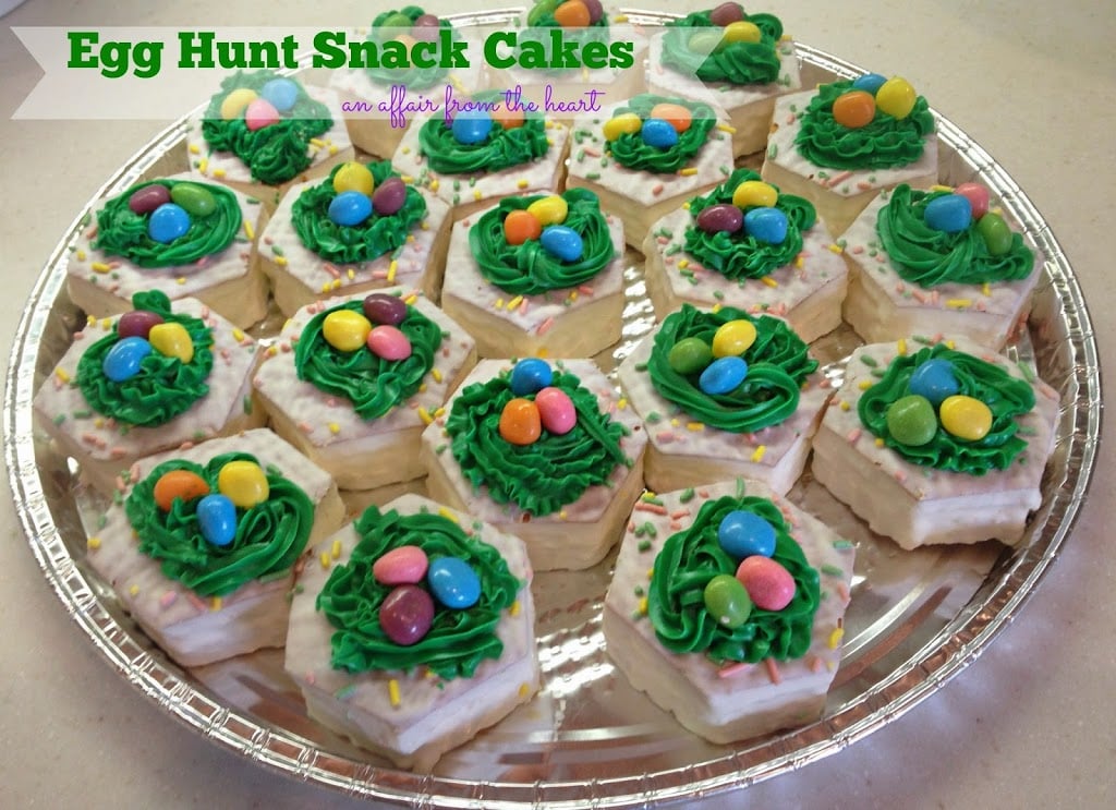 Egg Hunt Snack Cakes
